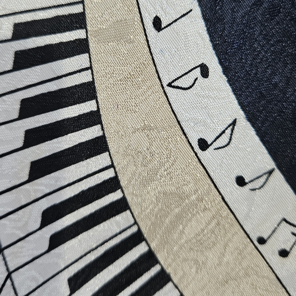 *2 for $20* Empire High Fashions Neck Tie - Piano Print